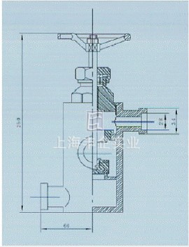 三通阀 结构图