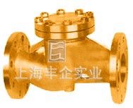 H41W铜升降式止回阀